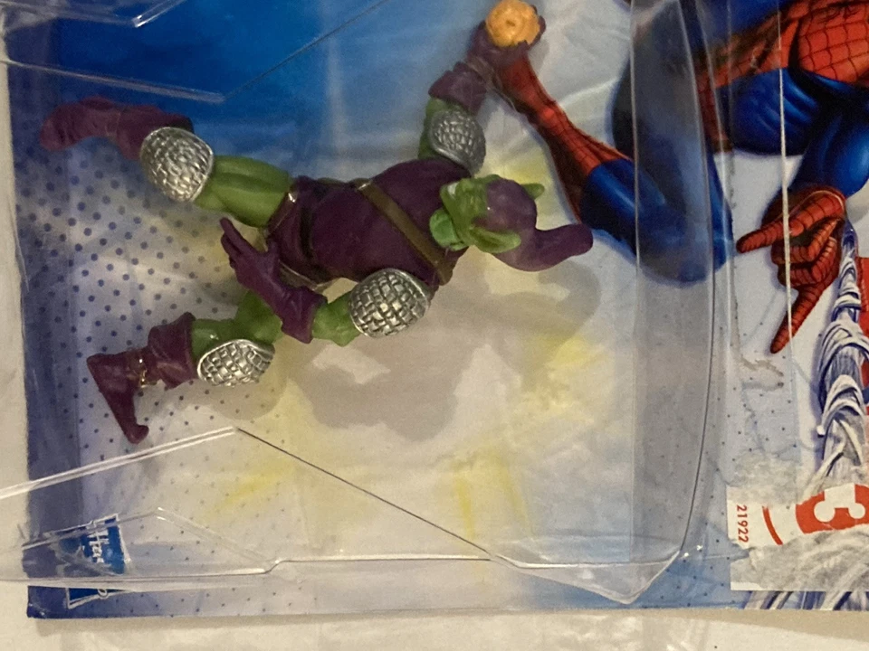 Spider-Man Green Goblin - 3” Action Figure - New In Box - Vtg 2009 Hasbro Marvel - Image 4 of 4