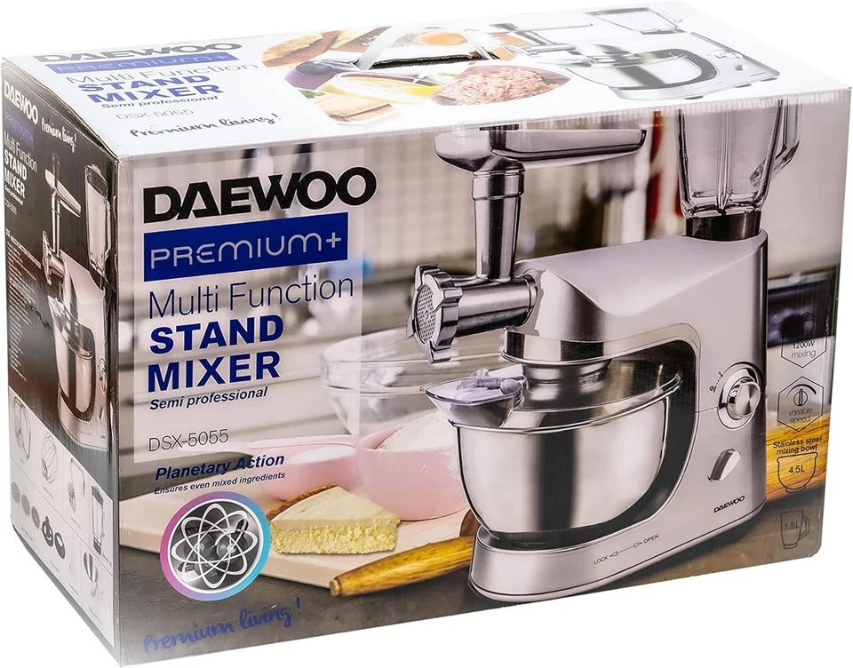 Mezclador de pie multifuncional DAEWOO DSX-5055 1200 vatios 220-240 voltios 50 Hz Foto 3 de 4