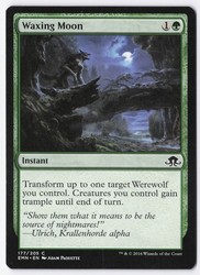 Waxing Moon 177/205 Common Eldritch Moon Magic: The Gathering