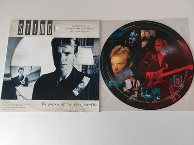 The Dream of the Blue Turtles- Sting LP Picture Disc A&M