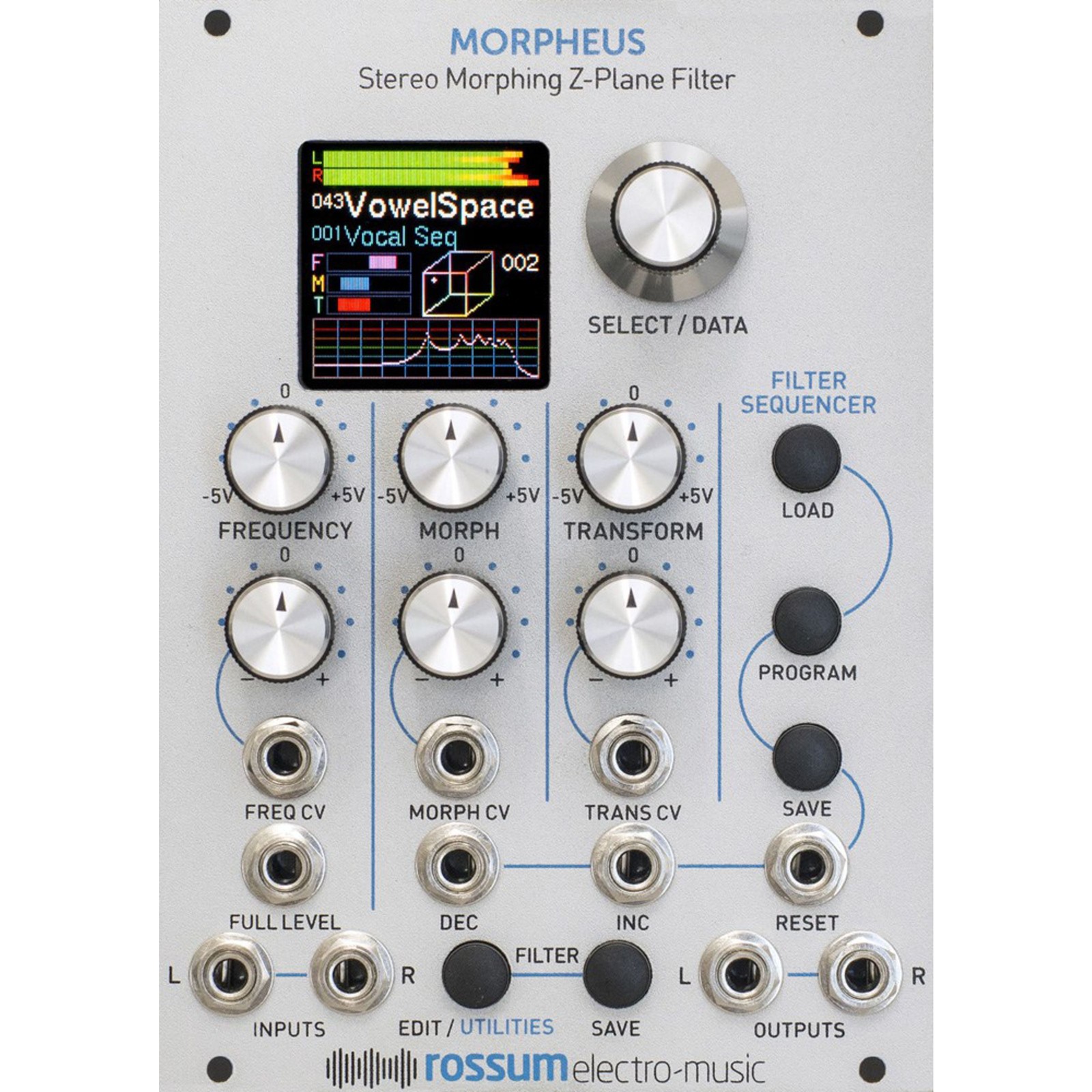 Модульный синтезатор электро-музыки Morpheus - Filter от Rossum