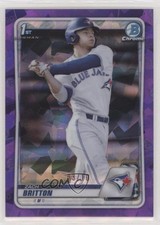 2020 Bowman Chrome Draft Sapphire Edition Purple 3/10 Zach Britton #BD-158 4k8