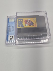 Super Mario Bros 3 NES CGC 9.0 Graded Cartridge Rev. A not PSA WATA VGA