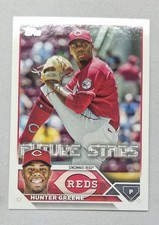 2023 Topps Series 1 - Future Stars Hunter Greene #155