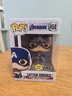 Funko Pop! Marvel Avengers Captain America 450 FYE Exclusive Glow In The Dark
