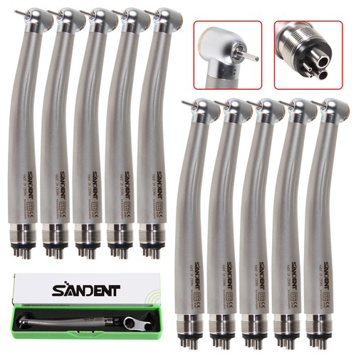 Dental Surgical High Speed Handpiece Air Turbine Push Button 4 Holes NSK Style - Picture 20 of 40