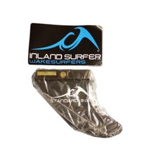  2 ISLAND SURFER STANDARD 9cm WAKESURF SURF BOARD FINS