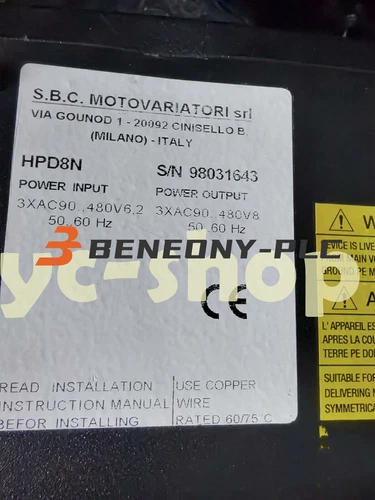 1pc used parker HPD8N drives Fast Shipping via FedEx or DHL