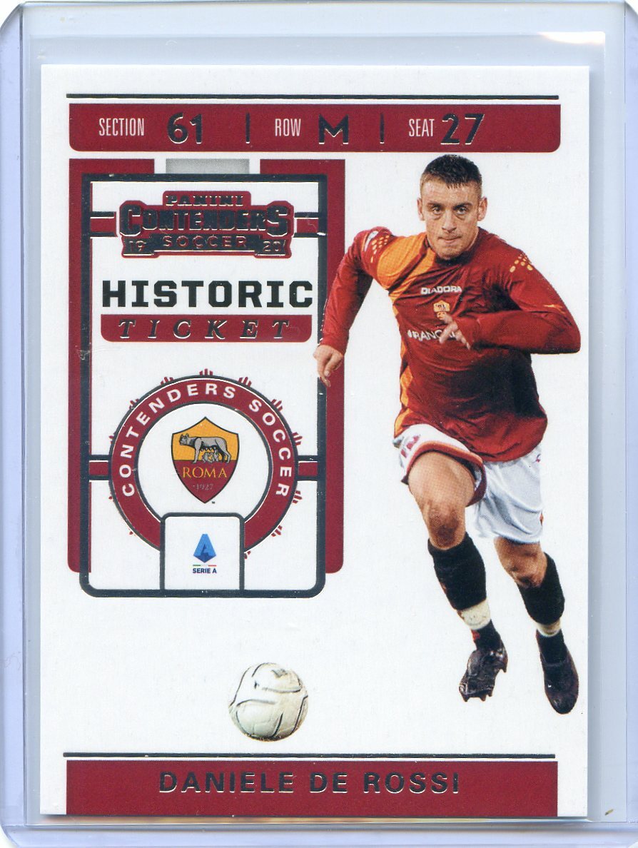 デ・ロッシ 直筆サインカード ローマ PANINI National Treasures デ・ロッシ 直筆サインカード ローマ PANINI National Treasures