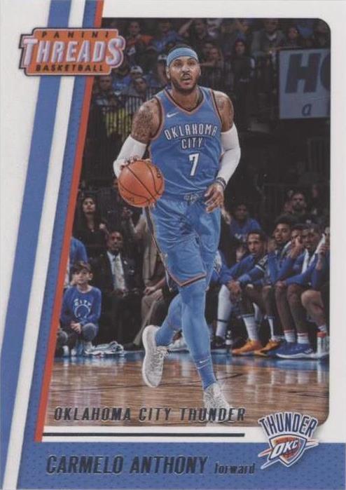 2017-18 Panini Threads - Carmelo Anthony #47 - 1 of 2