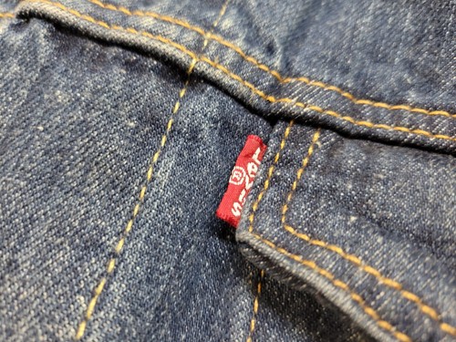 Levis Jacket Mens XL Blue Denim Button Down Trucker Type 3 Workwear Cowboy 72334 - Picture 9 of 16