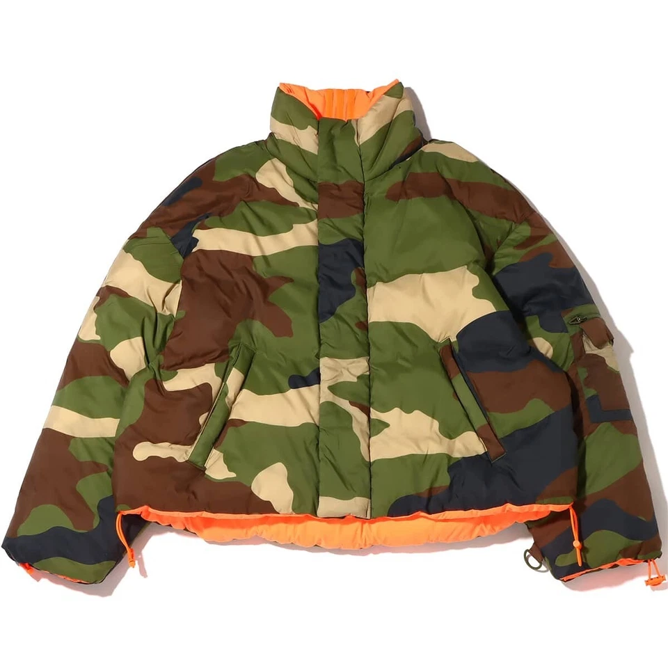 Chaqueta de Camuflaje Adidas Beyonce IVY Reversible Gran Tamaño Puffer Abrigo Talla Pequeña Foto 4 de 4