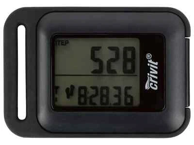 CRIVIT Schrittzähler, mit 3-D-Sensor schwarz