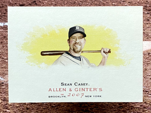 2007 Topps Allen & Ginter Sean Casey #29 card