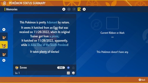 🍊Shiny/Non-shiny Eevee 6IV🍇Pokémon Scarlet/Violet (💯Legal) - Picture 9 of 57