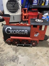 CUSTOM GEORGIA TRAIN MAILBOX! (handcrafted)