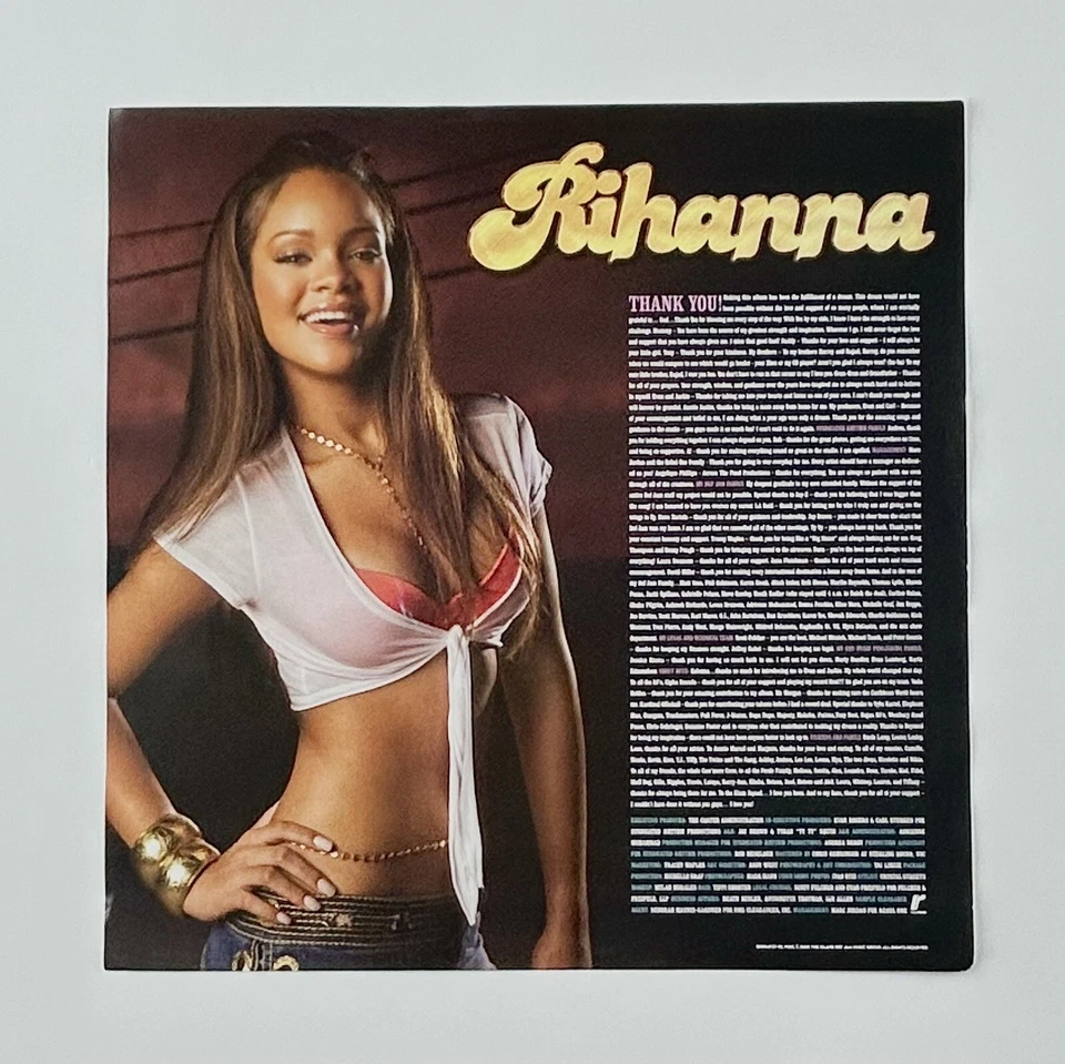 Rihanna Music Of The Sun 2005 Def Jam Recordings Double Vinyl LP EX/VG+ Foto 4 de 4
