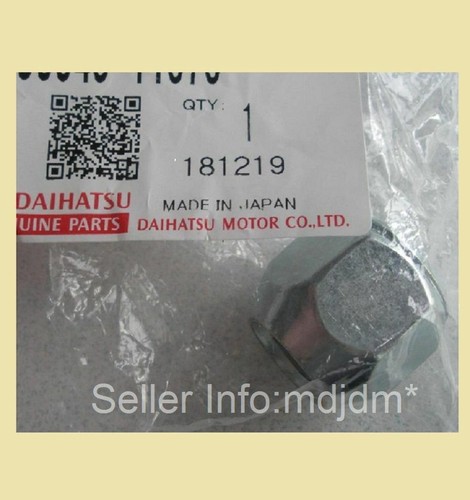 Oem Daihatsu HiJet Long Lug Nut Set of 16 Size 22mm S80 S100 Series Kei Truck - Picture 2 of 5