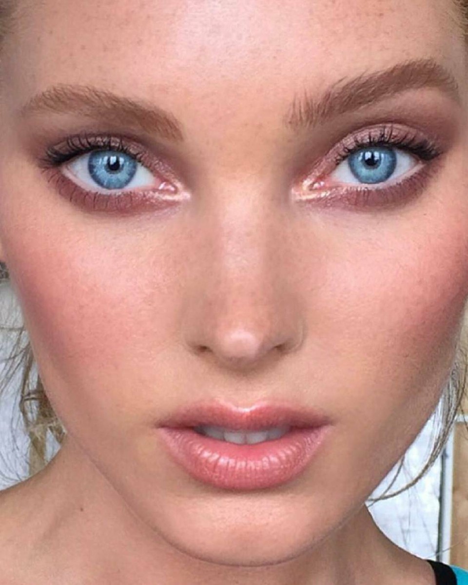 Elsa Hosk With Pink Makeup 8x10 Picture Celebrity Print | eBay