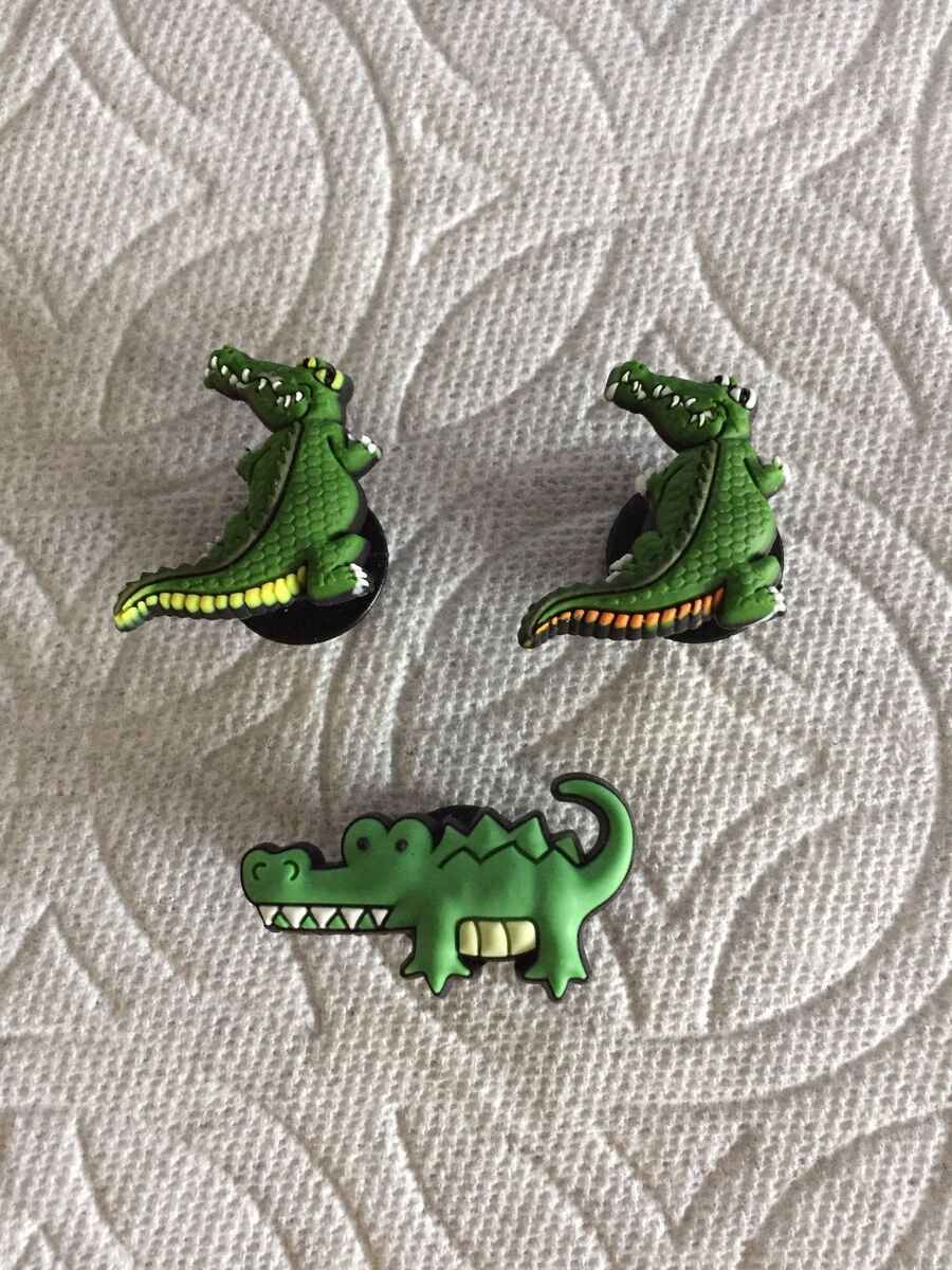 Green Dino Jibbitz Shoe Charm - Crocs