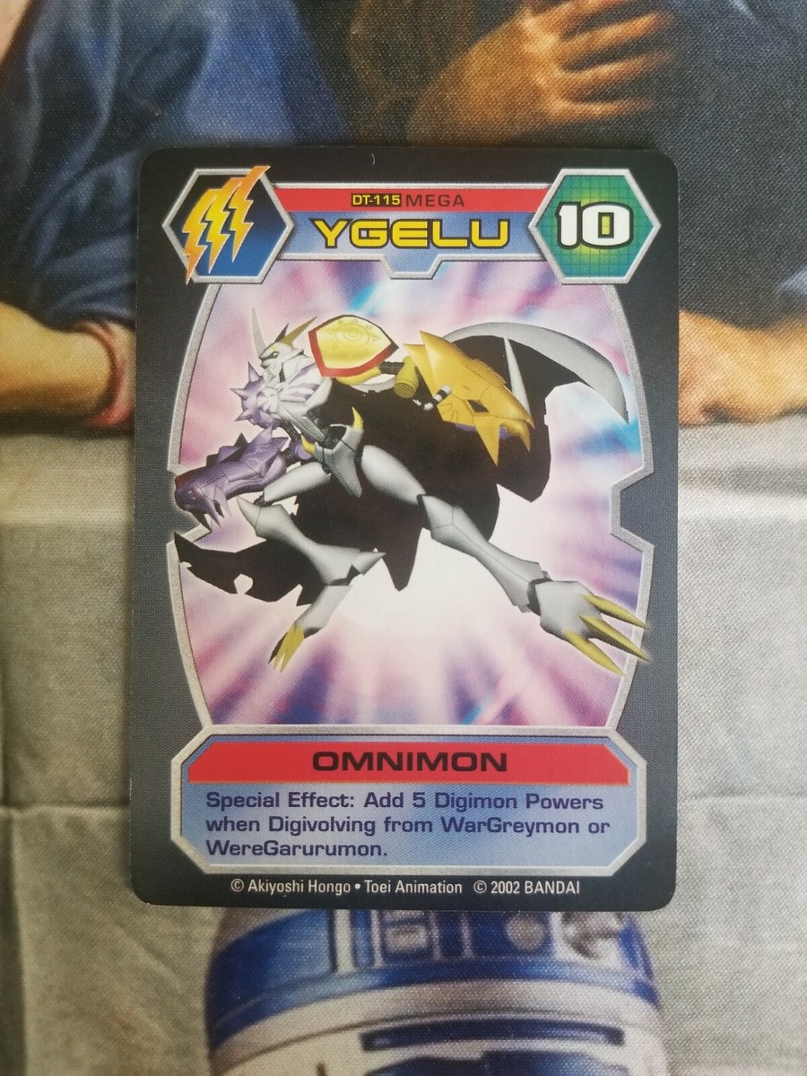 Omnimon **20% Off $50+** Digimon D-Tector Card Game - DT-115 | eBay