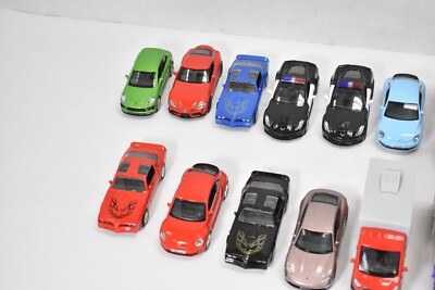 Lot of 24 RMZ City Pull Back & Go Assorted Card Mini Toys Vehicles