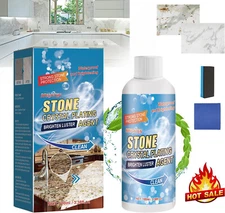 Crystal Stone & Marble Cleaning Agent,Stone Polishing and Coating Agent 100ml US