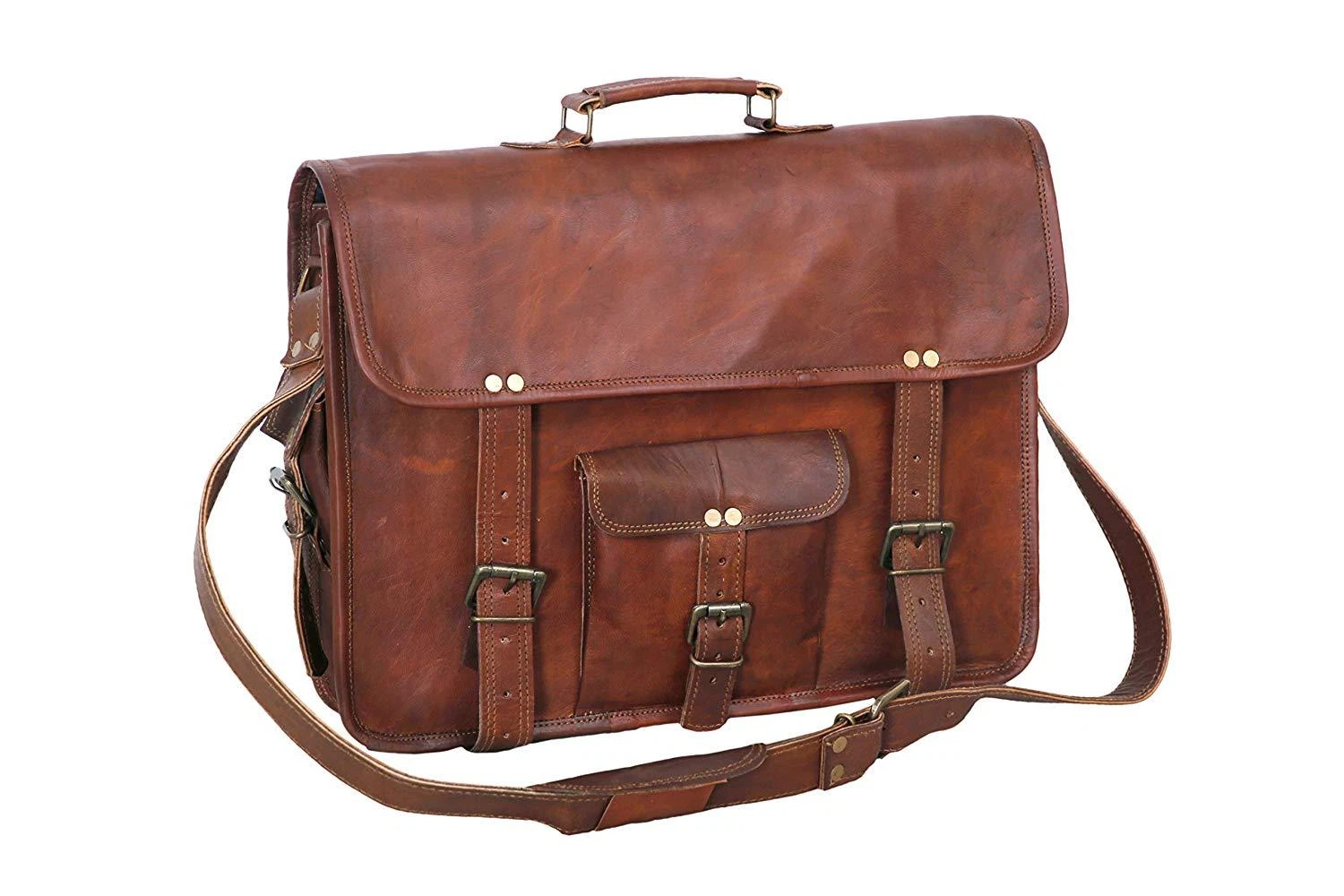 Sac cuir vintage sacoche sac à main bandoulière sac à main femmes neuf