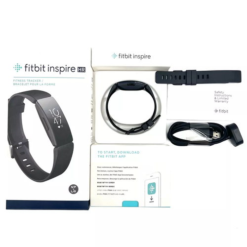 Fitbit Inspire HR Activity Tracker & Heart Rate More Color Small+Large - Picture 5 of 9