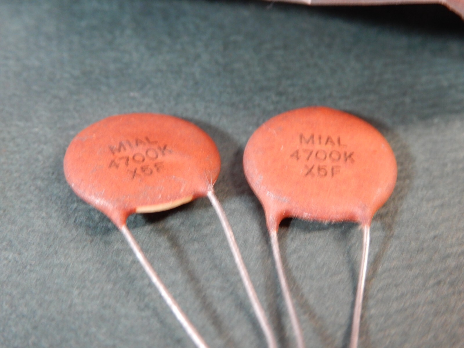 RMC Mial Ceramic Disc Capacitor Lot 4 Values Over 2 1/2 Pounds NOS #1