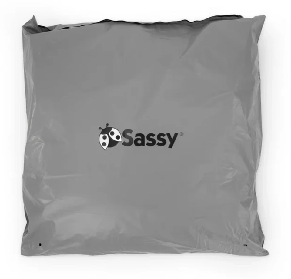 Sassy Baby Gone Campin' Woodland Sensory Baby Play Gym con toldo ~ ENVÍO RÁPIDO Foto 4 de 4