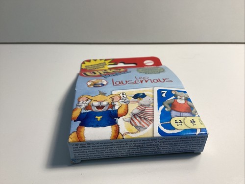 S006 UNO Junior LEO Lausemaus Kartenspiel ab 3 Jahren - Bild 4 von 4