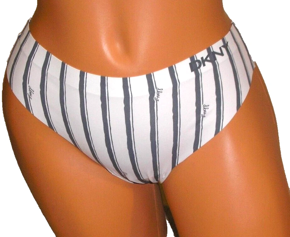 Bragas Lencería DKNY Tanga Rayas Pequeño Adulto Regalo Foto 3 de 4