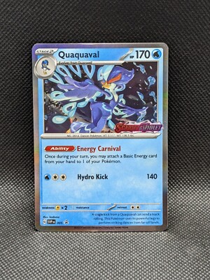 QUAQUAVAL SVP 005 Scarlet & Violet Prerelease Promo Holo Rare Pokmon Card  NM | eBay