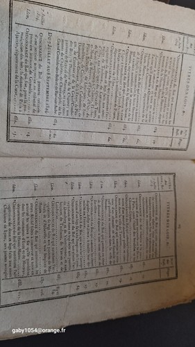 Bulletin des lois du royaume de France année 1825 Kossman relieur ambulant - Picture 5 of 13