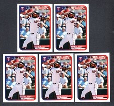 2020 Topps Total Wave 2 PR /3289 #162 Marwin Gonzalez Minnesota Twins Lot of 5
