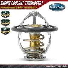 Engine Coolant Thermostat for Hyundai Sonata 2006-2010 Santa Fe Kia Sorento 82℃