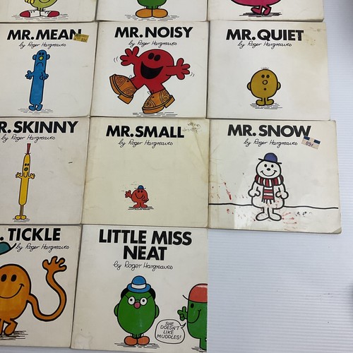 Mr Men Roger Hargreaves Vintage Mini Picture Children X18 PB Mr. Men Rare 70-80s - Picture 4 of 20