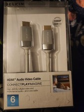 Belkin HDMI Audio Video Cable 6ft