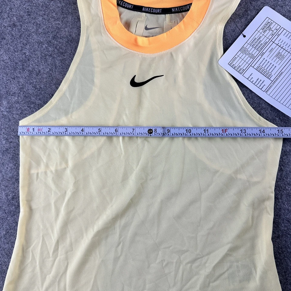 Camiseta sin mangas Nike Court Dri-FIT Advantage para mujer talla pequeña tenis FD5673 Foto 3 de 4