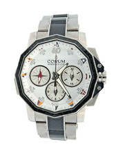 Mens Corum Admirals Cup Stainless Steel & Car...