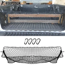60" Rear Truck Bed Cargo Net Envelope Storage Mesh For Toyota Tacoma Tundra RAV4