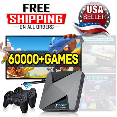 Retro Gaming Console, Built-in 60,000+ Classic Games,Emulator Console Compati...