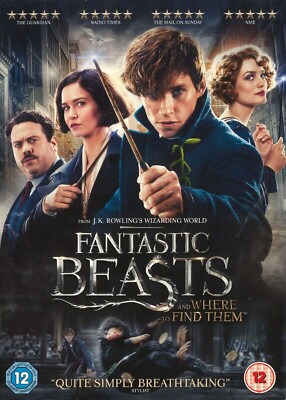 Fantastic Beasts And Wo zu Finden Them (2016) DVD, Eddie Redmayne [Gebiet 2]