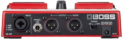 Boss VE-20 Vocal Guitar Effect Pedal for sale online | eBay