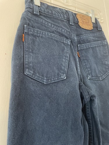 Vintage Levi’s RARE Double Orange tab ERROR blue Jeans Boy’s Size 10 - Picture 9 of 15