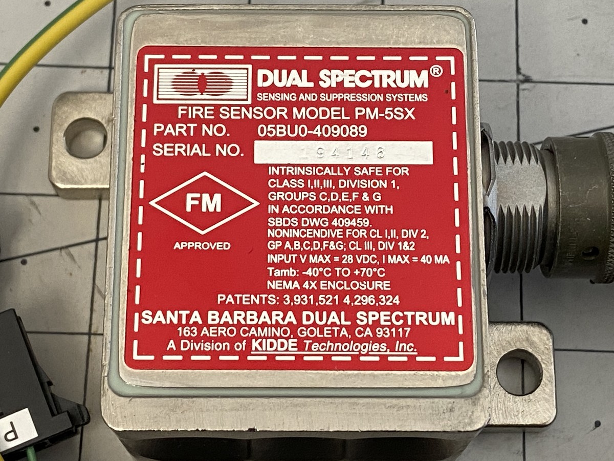 Kidde PM-5SX Dual Spectrum Fire Sensor PN: 05BUO-409089 | eBay