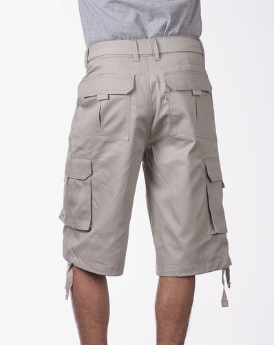Pro Club Men's Cotton Twill Camo Cargo Shorts with Belt Regular Big Tall w/ belt - Picture 21 of 23