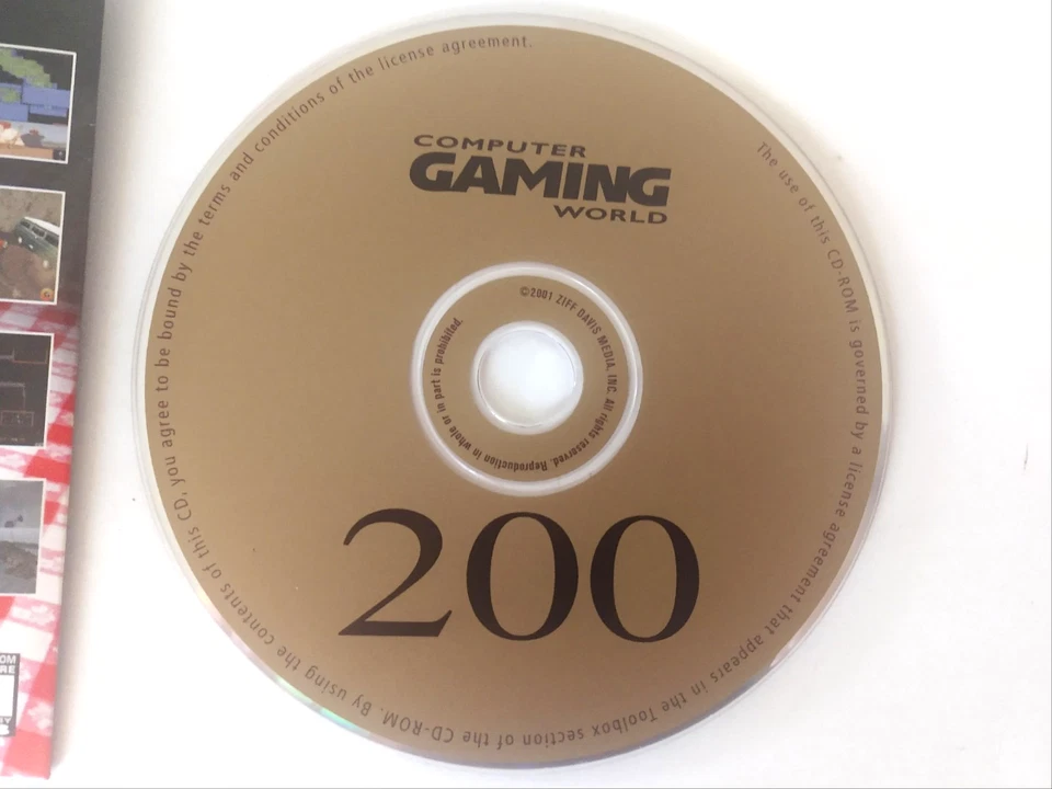 Computer Gaming World 200th Issue PC CD-ROM Doom Diablo Quake Demo Game Birthday - Image 3 of 4