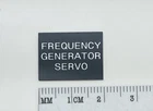 Technics Turntable Badge Frequency Generator Servo Custom Made Aluminum